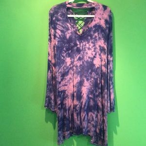 Tie Dye Dress, size L